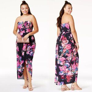 City Chic Romantic Rose Maxi Dress - Size 20W